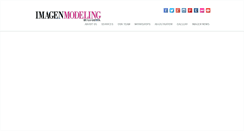 Desktop Screenshot of imagenmodeling.com